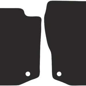 Dywaniki welurowe BASIC przód do: Honda Civic IX hatchback (2012-) Oryginalny