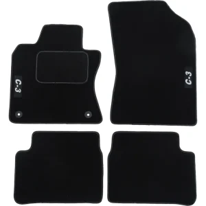 CITROEN C3 C3 2016-.... DYWANIKI WELUROWE 8mm Szybka dostawa
