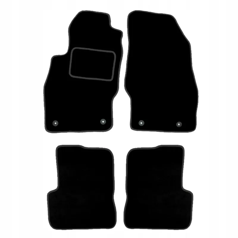 dywaniki welurowe Opel Corsa D MATY DO AUTA Opel Corsa D WYCIERACZKI B Niska cena