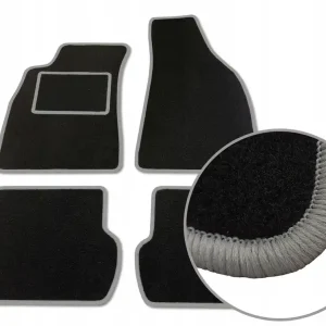 DYWANIKI WYCIERACZKI WELUROWE CZARNE 8 mm OPEL CORSA D 5d. (2006-2014) Ostatnia szansa
