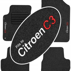 Tylko dziś Citroen C3 II 2009-2016 Dywaniki z HAFTEM