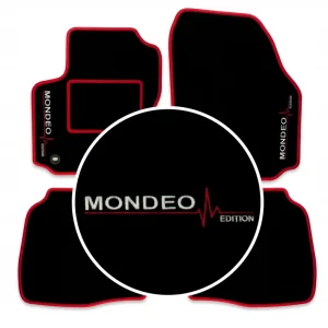DYWANIKI WYCIERACZKI WELUROWE DO FORD MONDEO MK4 (2007-2014) + 2x HAFT Bezpieczna płatność