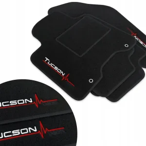 DYWANIKI WELUROWE HYUNDAI TUCSON III (2015-2020) - 4x Tucson Edition Promocja
