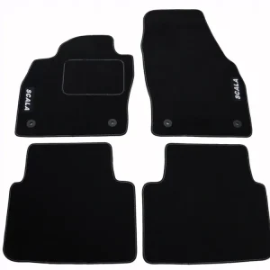 Skoda SCALA 2019-.... DYWANIKI WELUROWE 8mm Darmowa dostawa