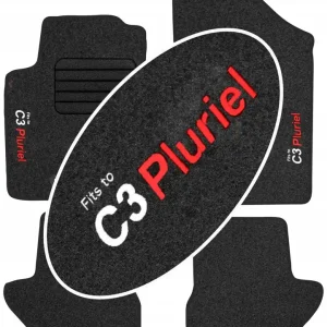 Promocja Citroen C3 Pluriel 2003-2010 Dywaniki z HAFTEM