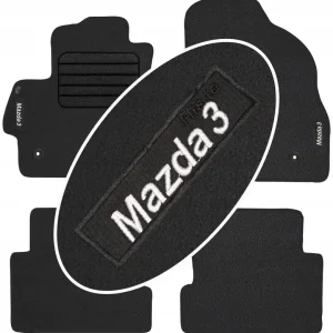 Oferta limitowana Mazda 3 II 2009-2013 Welurowe z NAPISEM