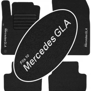Niska cena Mercedes GLA X156 2013-2019 Welurowe z NAPISEM