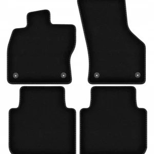 Wysoka jakość Dywaniki welurowe BASIC czarne do: Seat Tarraco crossover (2018-)