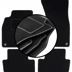 Dywaniki welurowe komplet do: Audi A4 B8 sedan, kombi, avant, allroad (2007 Darmowa dostawa