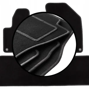 Wysoka jakość Dywaniki welurowe komplet do: Citroen C5 III X7 liftback, sedan, kombi, to