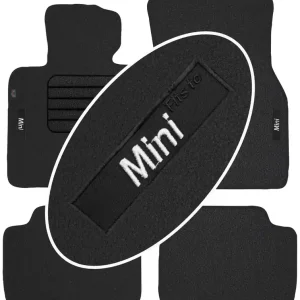 Darmowa dostawa Mini Cooper III F55 14- Welurowe z NAPISEM