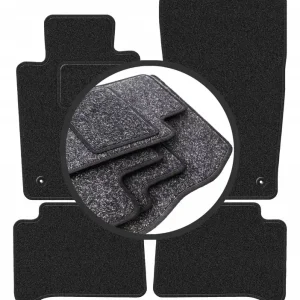 dywaniki welurowe antracyt do: Mercedes CLS C219 sedan 2004-2010 Premium