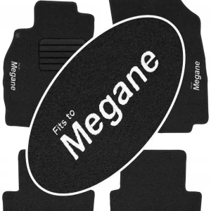 Renault Megane III 2008-2016 Welurowe z NAPISEM Rabat