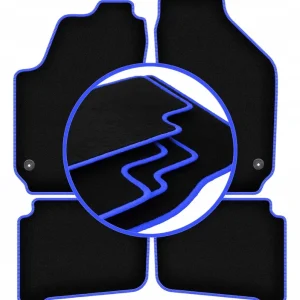Wyprzedaż dywaniki samochodowe BLUE do: Volkswagen Polo IV 9N hatchback 2001-2009