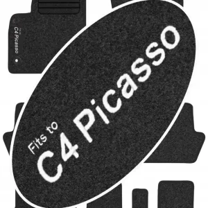 C4 Grand Picasso 7os 06-13 Welurowe z NAPISEM Oryginalny