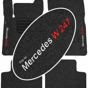 Nowość B-Klasa W247 2018- Dywaniki z HAFTEM
