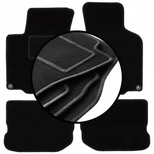 Dywaniki welurowe komplet do: Seat Leon I hatchback (1999-2005) Ekspresowa dostawa