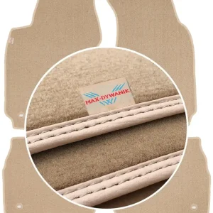 Skoda SuperB I 2001-2008 Wycieraczki welurowe Premium