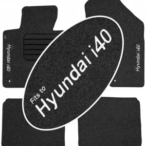 Niska cena Hyundai i40 2011-2019 Dywaniki z HAFTEM