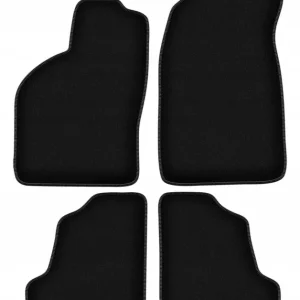 Wysoka jakość Dywaniki welurowe BASIC czarne do: Saab 9-3 I Aero, liftback, sedan (1998-2