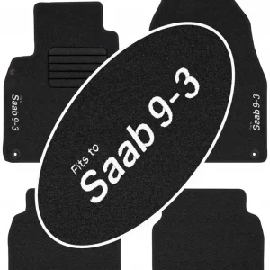Ostatnia szansa Saab 9-3 II 2007-2015 Welurowe z NAPISEM
