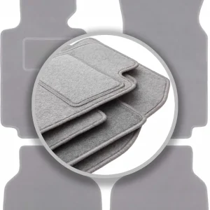 Nowość dywaniki welurowe OSLO szare do: BMW 7 E38 sedan 1994-2001