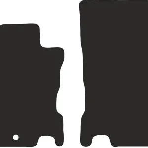 Dywaniki welurowe BASIC przód do: Nissan Qashqai II J11 crossover (2013-) Popularny