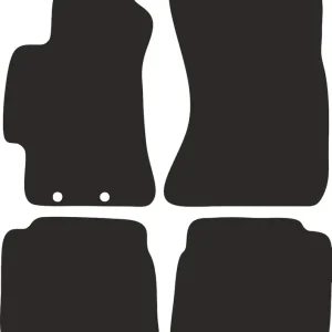 Tylko dziś Dywaniki welurowe BASIC czarne do: Subaru Outback III kombi, sedan (2003-20