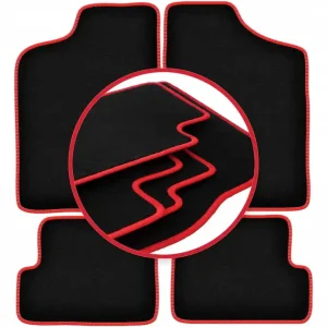 Kup teraz Dywaniki welurowe samochodowe LUX do Fiat Cinquecento hatchback (1991-1998)