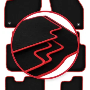 Kup teraz Dywaniki welurowe samochodowe LUX do Seat Tarraco 7 osób (2018-)