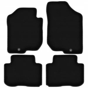 Dywaniki welurowe BASIC czarne do: Kia Carens III minivan (2006-2010) Najlepsza cena