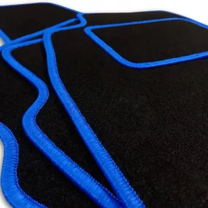 CZARNE DYWANIKI AUDI 80 B3 (1986-1991) NIEBIESKA PRZĘDZA | ST Bezpieczna płatność