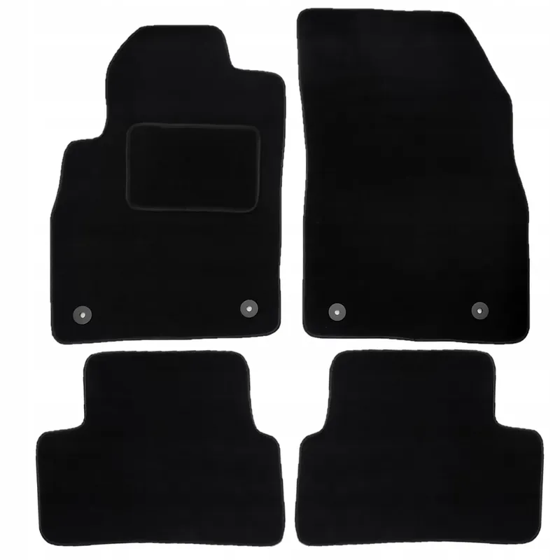 Dywaniki Welurowe samochodowe dedykowane komplet 4 sztuki MATY DO AUTO B Szybka dostawa