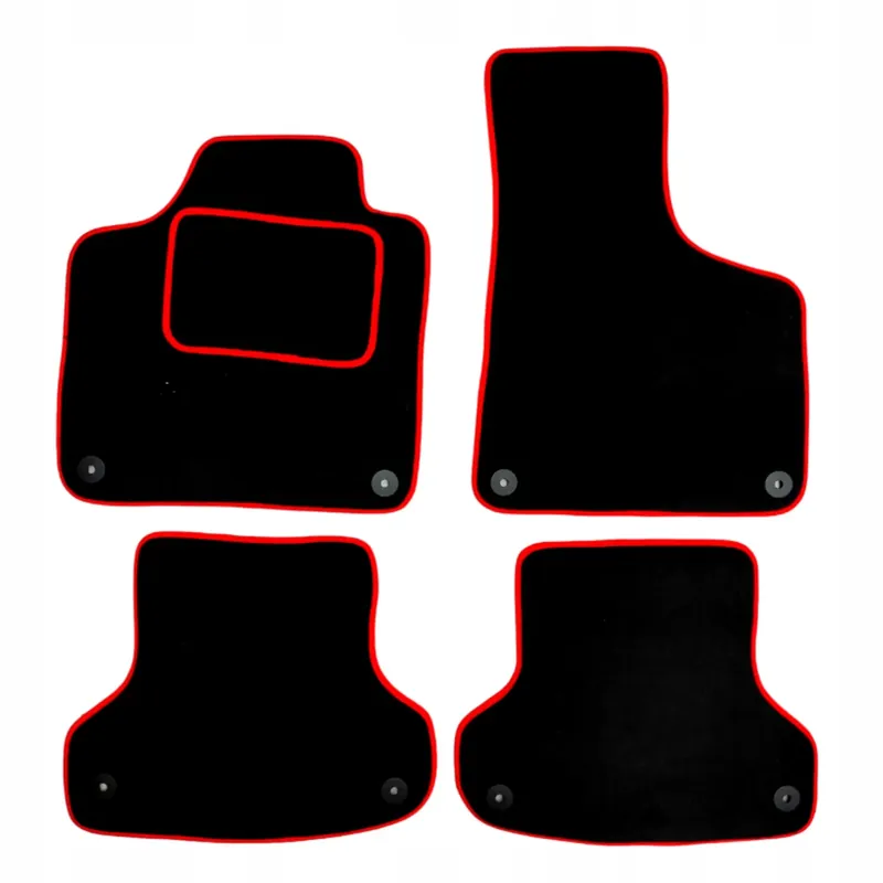 Dywaniki welurowe Audi A3 8P MATY DO AUTA AUDIA3 8P WYCIERACZKI R Autentyczny