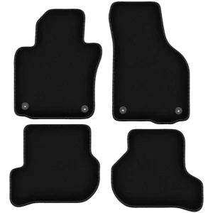 Popularny Dywaniki welurowe BASIC czarne do: Volkswagen Golf V hatchback, variant, ko