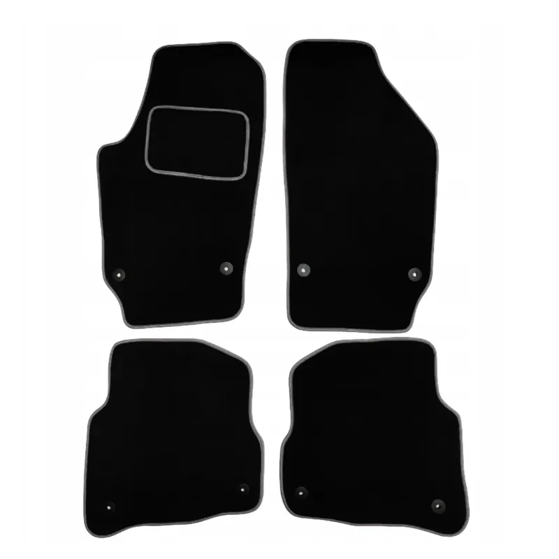 dywaniki welurowe Volkswagen Polo 9N MATY DO AUTA Polo 9N WYCIERACZKI S Zwrot pieniędzy