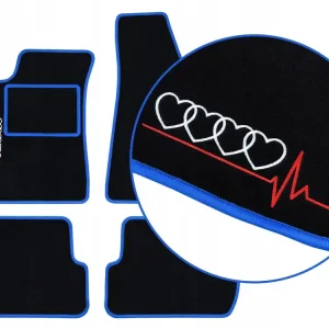 Kup teraz DYWANIKI SAMOCHODOWE AUDI 90 B3 (1986-1991) 2 HAFTY, NIEBIESKIE