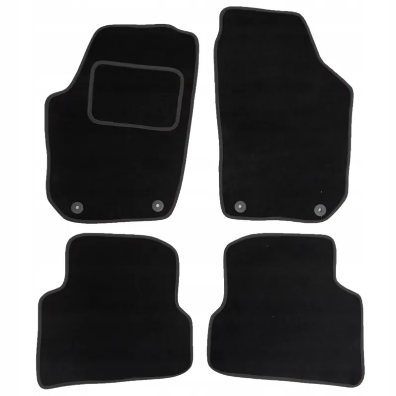 dywaniki welurowe Skoda Fabia 2 MATY DO AUTA Skoda Fabia 2 WYCIERACZKI B Popularny