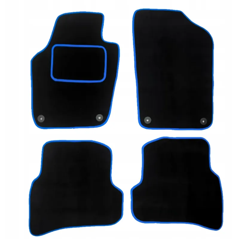 Bezpieczna płatność dywaniki welurowe Skoda Fabia 3 MATY DO AUTA Skoda Fabia 3 WYCIERACZKI N