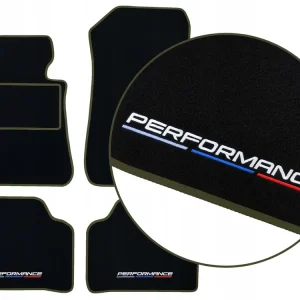 Darmowa dostawa DYWANIKI WELUROWE BMW 7 G11/G12 (2015-2022) - OLIWKOWE + 4x HAFT