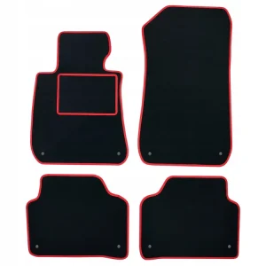 Najlepsza cena DYWANIKI SAMOCHODOWE BMW 5 E39 (1996-2003) CZERWONA LAMÓWKA