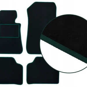 DYWANIKI WELUROWE BMW X1 F48 (2015-2022) + ZIELONA LAMÓWKA Szybka dostawa