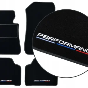 DYWANIKI WELUROWE BMW iX3 G08 (2021-...) - GRAFITOWE + 4x HAFT Autentyczny