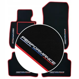 DYWANIKI SAMOCHODOWE BMW 1 E87 (2004-2013) + HAFT PERFORMANCE 4x Ekspresowa dostawa