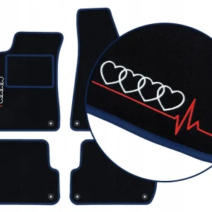DYWANIKI SAMOCHODOWE AUDI Q7 II (2015-...) 2 HAFTY, GRANATOWE Ekspresowa dostawa