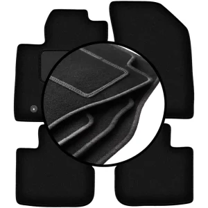 Dywaniki welurowe komplet do: Fiat Tipo II hatchback (2015-) Wysoka jakość