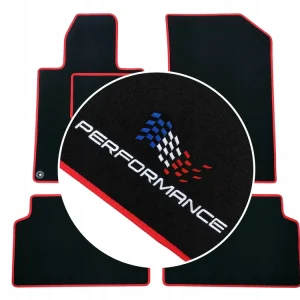 Popularny DYWANIKI WYCIERACZKI DO CITROEN C6 I (2005-2012) + 2 HAFTY