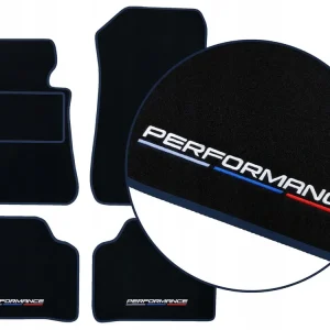 Zwrot pieniędzy DYWANIKI WELUROWE BMW 5 GT (2010-...) - GRANATOWE + 4x HAFT