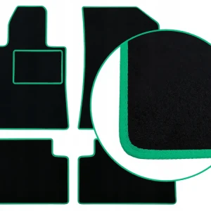 CZARNE DYWANIKI PEUGEOT 106 (1991-2003) JASNOZIELONA LAMÓWKA Tani