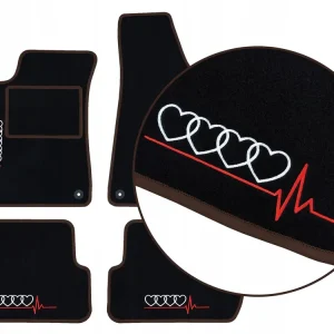 DYWANIKI SAMOCHODOWE AUDI A6 C5 (1997-2004) 4 HAFTY, BRĄZOWE Oferta